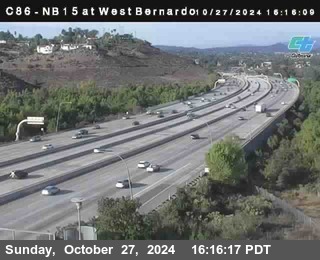 NB 15 at West Bernardo Dr./ Pomerdo