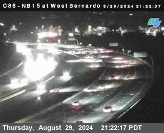 NB 15 at West Bernardo Dr./ Pomerdo