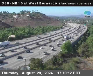 NB 15 at West Bernardo Dr./ Pomerdo