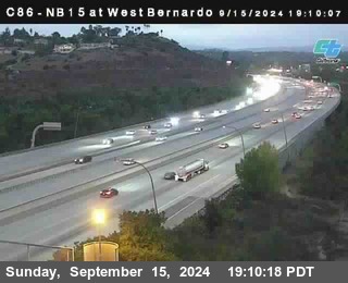 NB 15 at West Bernardo Dr./ Pomerdo