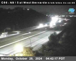 NB 15 at West Bernardo Dr./ Pomerdo