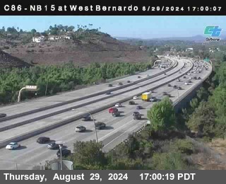 NB 15 at West Bernardo Dr./ Pomerdo