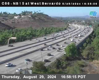 NB 15 at West Bernardo Dr./ Pomerdo