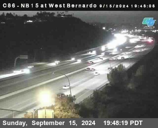 NB 15 at West Bernardo Dr./ Pomerdo