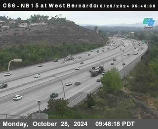 NB 15 at West Bernardo Dr./ Pomerdo