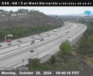 NB 15 at West Bernardo Dr./ Pomerdo