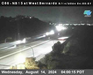 NB 15 at West Bernardo Dr./ Pomerdo