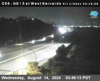 NB 15 at West Bernardo Dr./ Pomerdo