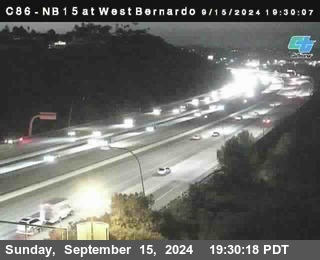 NB 15 at West Bernardo Dr./ Pomerdo