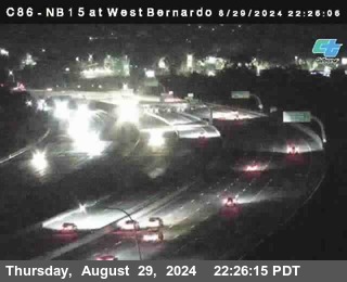 NB 15 at West Bernardo Dr./ Pomerdo