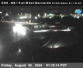 NB 15 at West Bernardo Dr./ Pomerdo