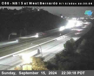 NB 15 at West Bernardo Dr./ Pomerdo