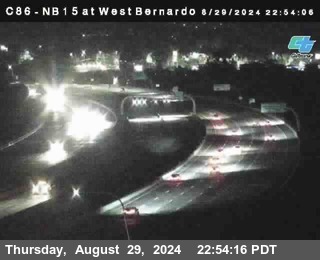 NB 15 at West Bernardo Dr./ Pomerdo