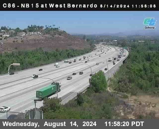 NB 15 at West Bernardo Dr./ Pomerdo