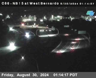 NB 15 at West Bernardo Dr./ Pomerdo