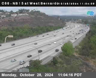 NB 15 at West Bernardo Dr./ Pomerdo