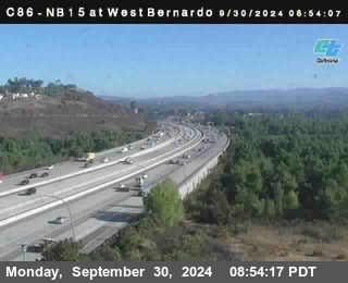 NB 15 at West Bernardo Dr./ Pomerdo