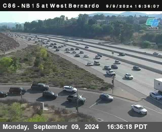 NB 15 at West Bernardo Dr./ Pomerdo