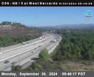 NB 15 at West Bernardo Dr./ Pomerdo