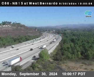 NB 15 at West Bernardo Dr./ Pomerdo