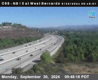 NB 15 at West Bernardo Dr./ Pomerdo