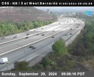 NB 15 at West Bernardo Dr./ Pomerdo