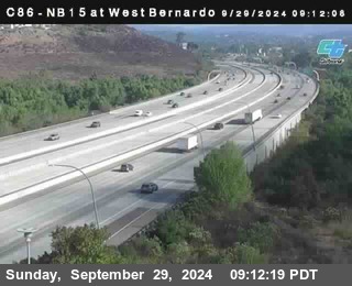 NB 15 at West Bernardo Dr./ Pomerdo