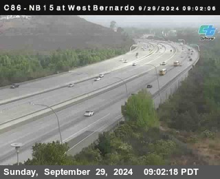 NB 15 at West Bernardo Dr./ Pomerdo