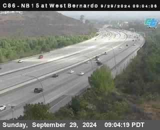 NB 15 at West Bernardo Dr./ Pomerdo