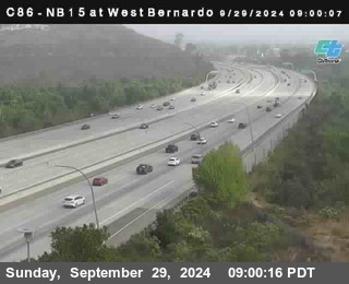 NB 15 at West Bernardo Dr./ Pomerdo