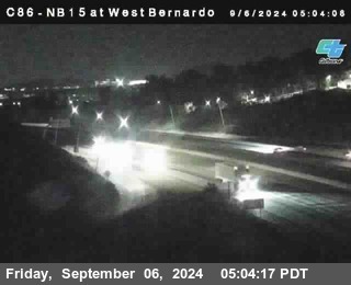 NB 15 at West Bernardo Dr./ Pomerdo