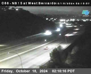 NB 15 at West Bernardo Dr./ Pomerdo