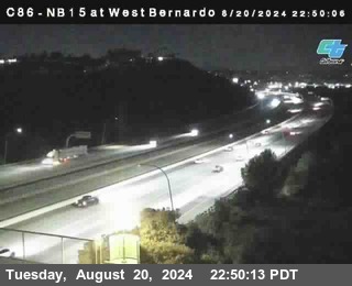 NB 15 at West Bernardo Dr./ Pomerdo