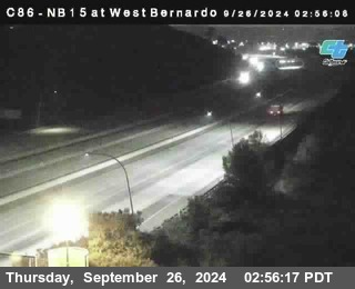 NB 15 at West Bernardo Dr./ Pomerdo