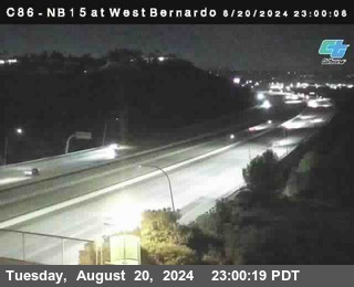 NB 15 at West Bernardo Dr./ Pomerdo