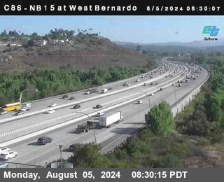 NB 15 at West Bernardo Dr./ Pomerdo