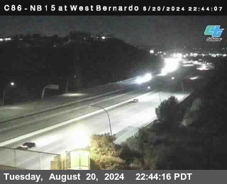 NB 15 at West Bernardo Dr./ Pomerdo