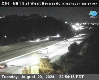 NB 15 at West Bernardo Dr./ Pomerdo