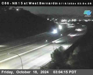 NB 15 at West Bernardo Dr./ Pomerdo