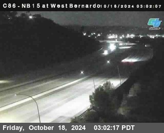 NB 15 at West Bernardo Dr./ Pomerdo