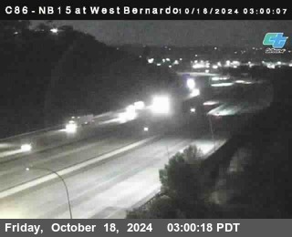 NB 15 at West Bernardo Dr./ Pomerdo