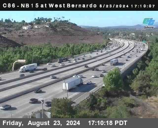 NB 15 at West Bernardo Dr./ Pomerdo