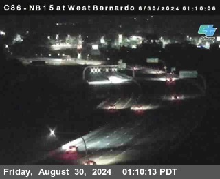 NB 15 at West Bernardo Dr./ Pomerdo