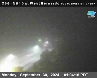 NB 15 at West Bernardo Dr./ Pomerdo