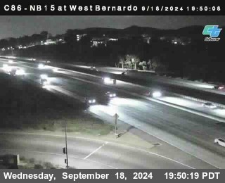 NB 15 at West Bernardo Dr./ Pomerdo