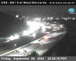 NB 15 at West Bernardo Dr./ Pomerdo