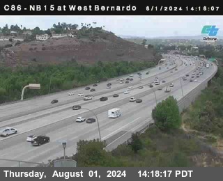 NB 15 at West Bernardo Dr./ Pomerdo