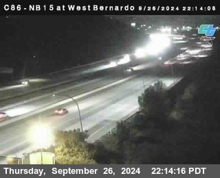 NB 15 at West Bernardo Dr./ Pomerdo