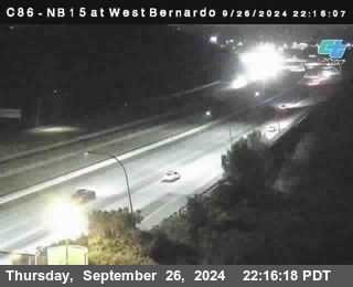 NB 15 at West Bernardo Dr./ Pomerdo