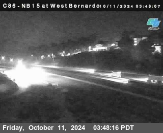 NB 15 at West Bernardo Dr./ Pomerdo